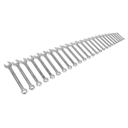 Sealey Combination Spanner Set 25pc Jumbo Metric Model No-S0401