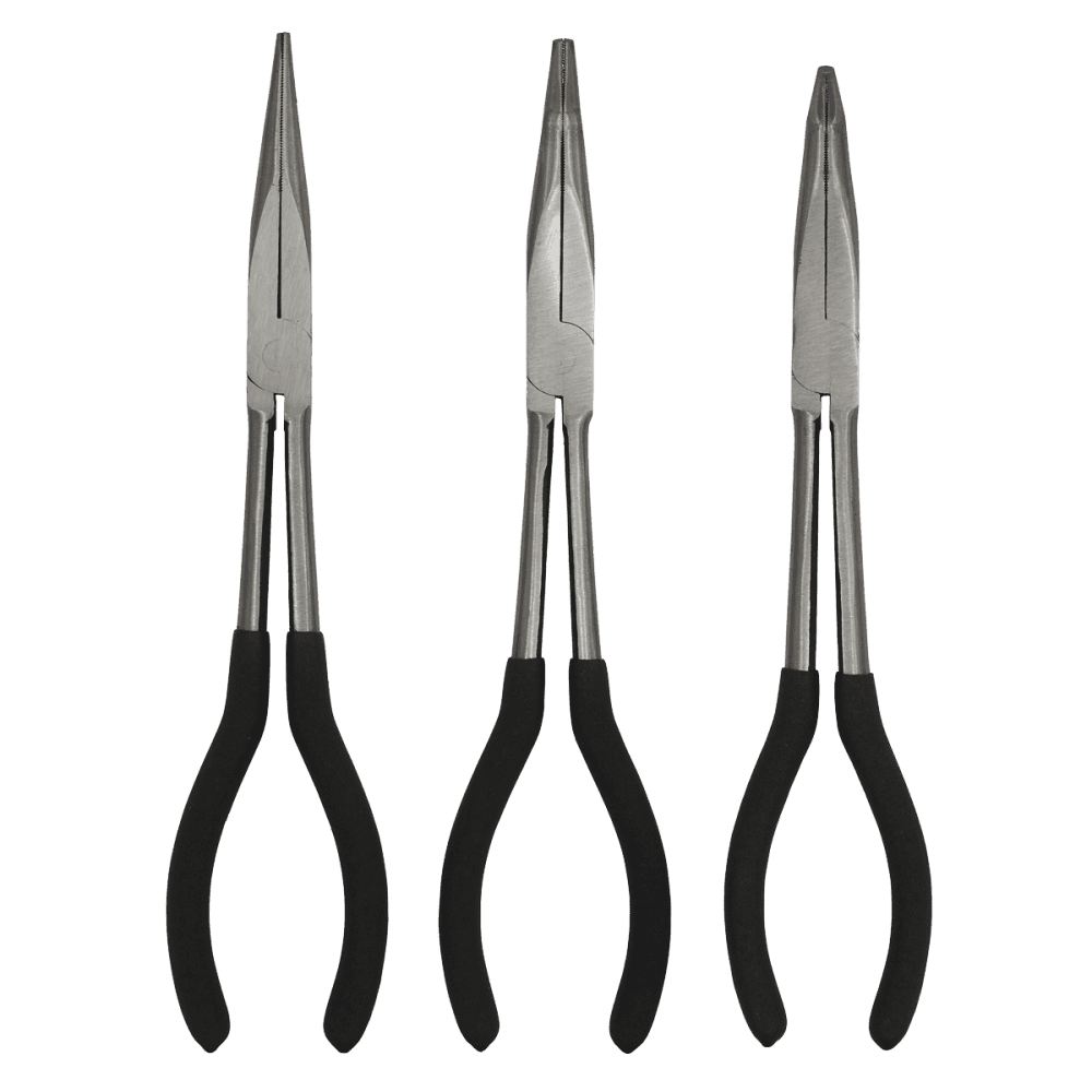 Sealey Needle Nose Pliers Set 3pc 275mm Model No-S0433