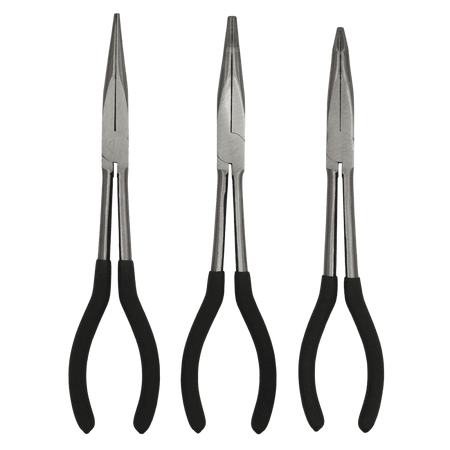 Sealey Needle Nose Pliers Set 3pc 275mm Model No-S0433