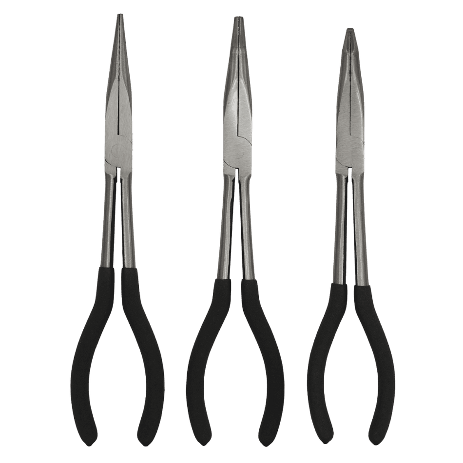 Sealey Needle Nose Pliers Set 3pc 275mm Model No-S0433