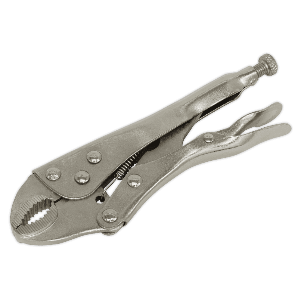 Sealey Locking Pliers 175mm Curved Jaw Model No-S0486