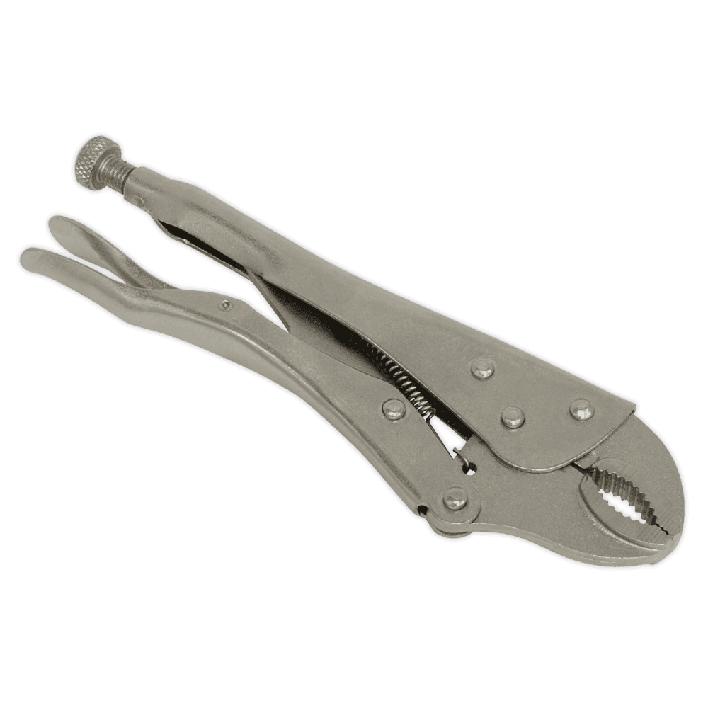 Sealey Locking Pliers 215mm Curved Jaw Model No-S0487
