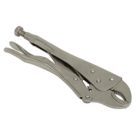 Sealey Locking Pliers 215mm Curved Jaw Model No-S0487
