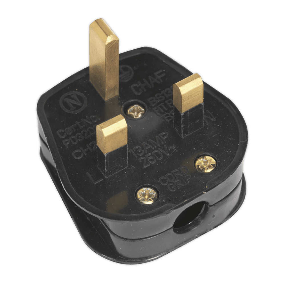 Sealey Resilient Plug 13Amp Heavy-Duty Model No-PL13/320S