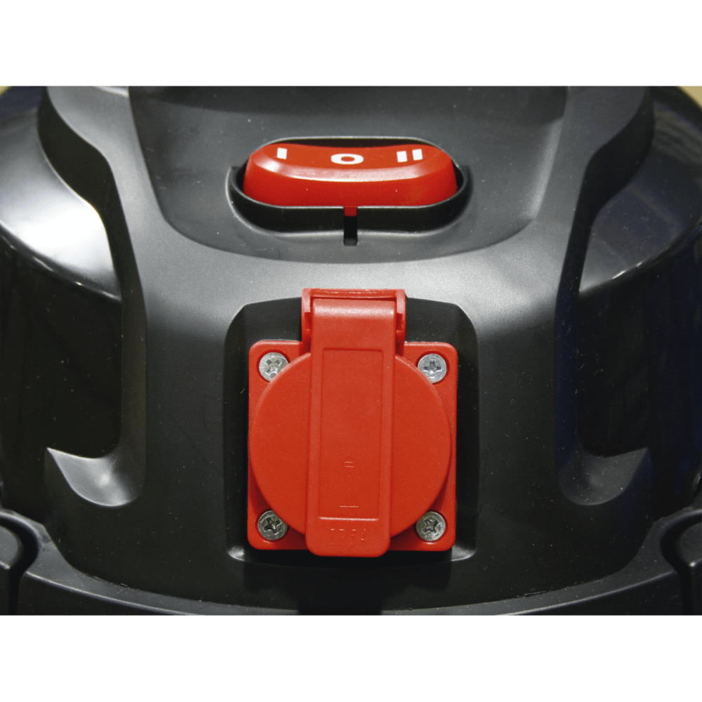 Sealey Vacuum Cleaner Industrial 20ltr 1400W/230V Stainless Bin Auto Start Model No-PC200SDAUTO