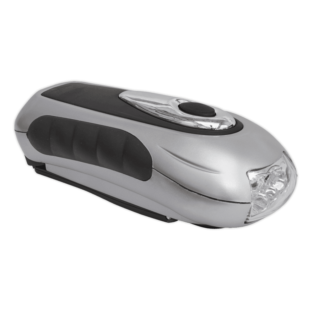 Sealey 3 LED Wind-Up Rechargeable Torch Model No-AK3305