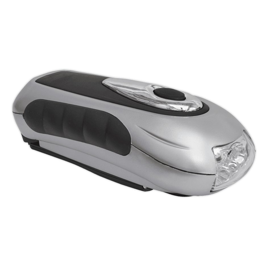 Sealey 3 LED Wind-Up Rechargeable Torch Model No-AK3305