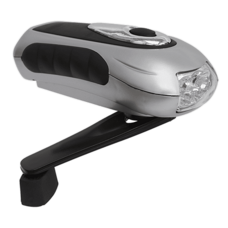 Sealey 3 LED Wind-Up Rechargeable Torch Model No-AK3305