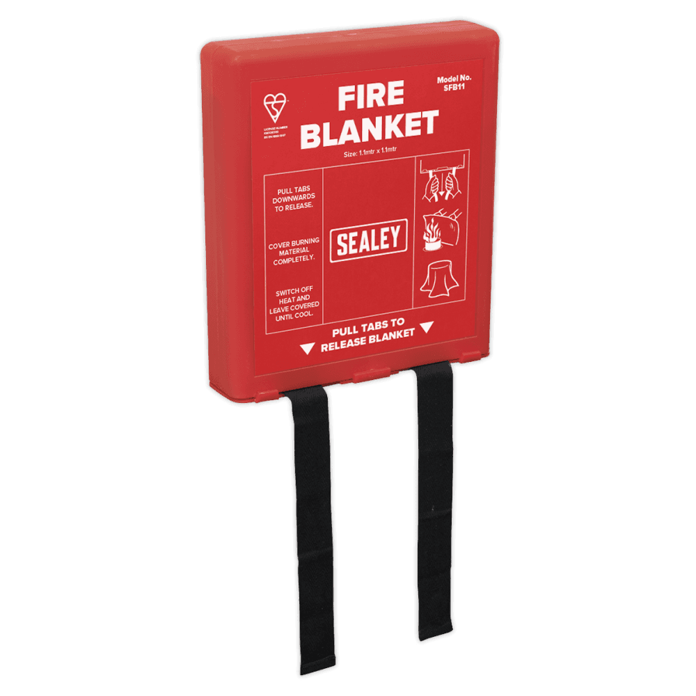 Sealey Fire Blanket 1.1 x 1.1mtr Model No-SFB11
