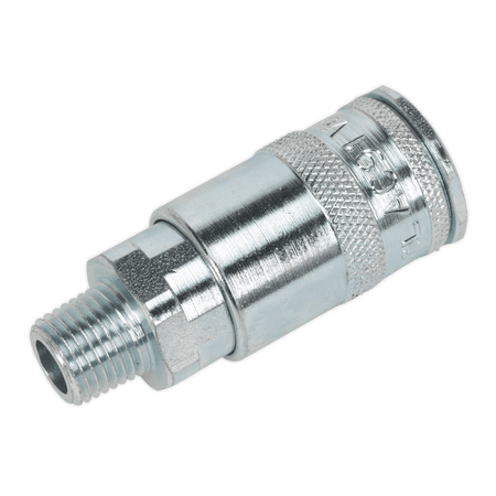 Sealey Coupling Body Male 1/4"BSPT Pack of 5 Model No-ACP16