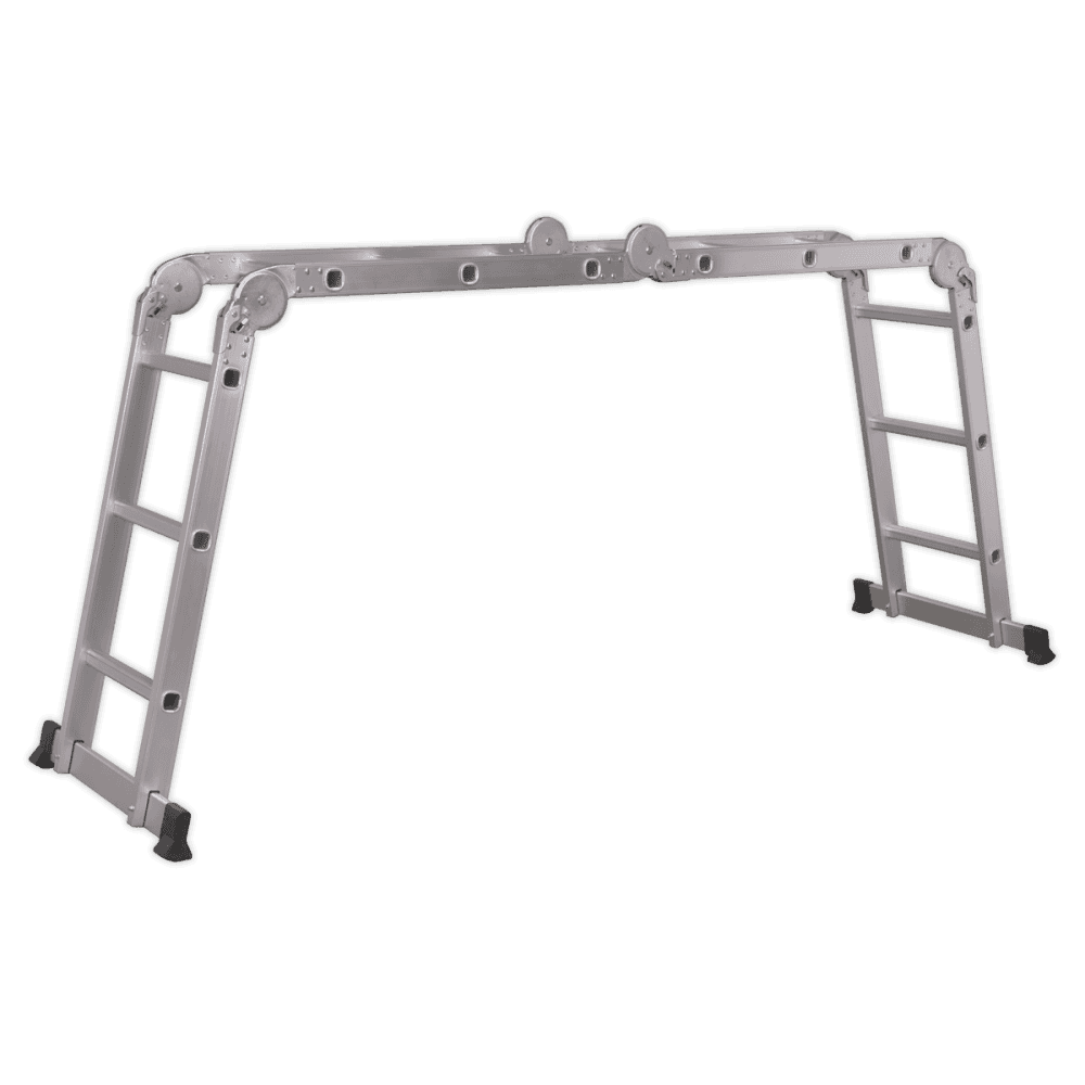 Sealey Aluminium Folding Platform Ladder 4-Way EN 131 Model No-AFPL1