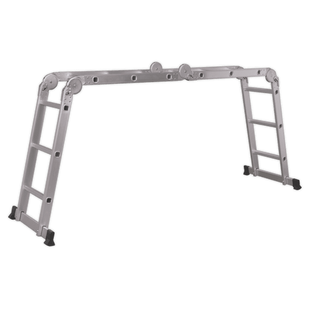 Sealey Aluminium Folding Platform Ladder 4-Way EN 131 Model No-AFPL1