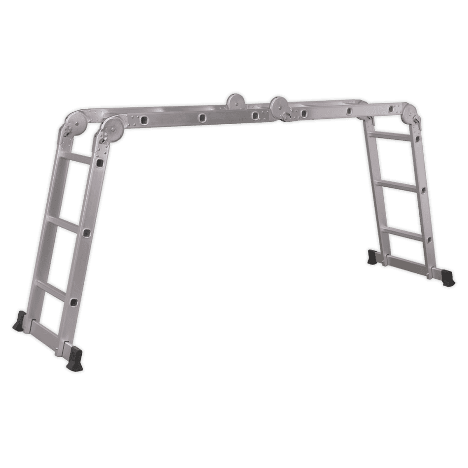 Sealey Aluminium Folding Platform Ladder 4-Way EN 131 Model No-AFPL1