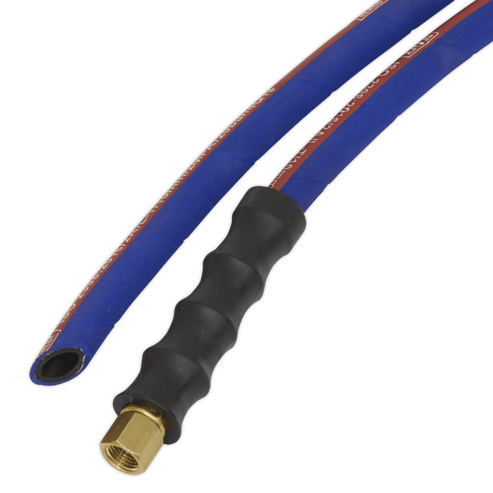 Sealey Air Hose 10mtr x 8mm with 1/4"BSP Unions Extra Heavy-Duty Model No-AH10R