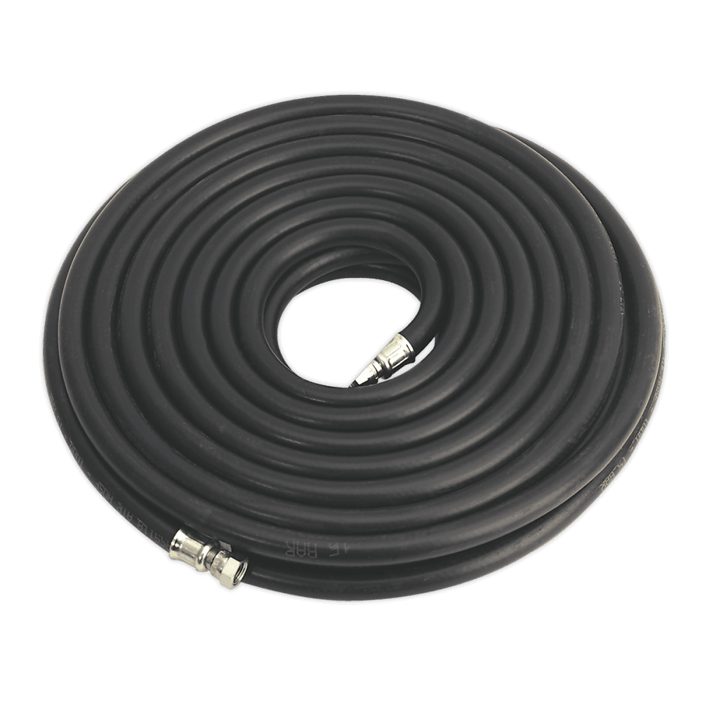 Sealey Air Hose 15mtr x 10mm with 1/4"BSP Unions Heavy-Duty Model No-AH15RX/38