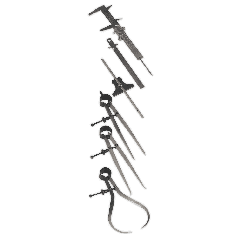 Sealey Measuring Tool Set 6pc Model No-AK10000