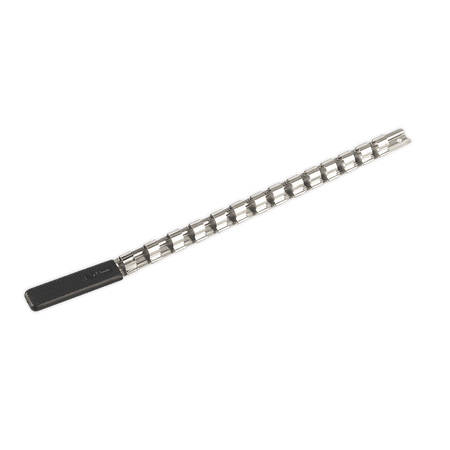 Sealey Socket Retaining Rail with 14 Clips 1/2"Sq Drive Model No-AK1214
