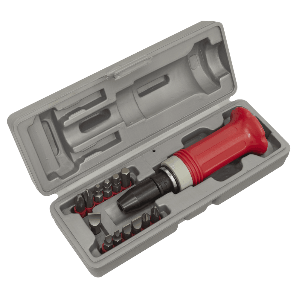 Sealey Impact Driver Set 15pc Protection Grip Model No-AK2081