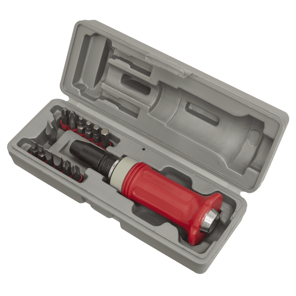Sealey Impact Driver Set 15pc Protection Grip Model No-AK2081