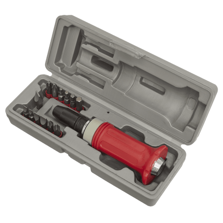 Sealey Impact Driver Set 15pc Protection Grip Model No-AK2081