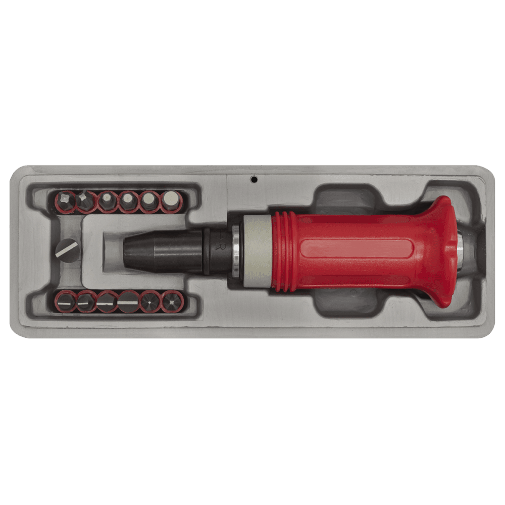 Sealey Impact Driver Set 15pc Protection Grip Model No-AK2081