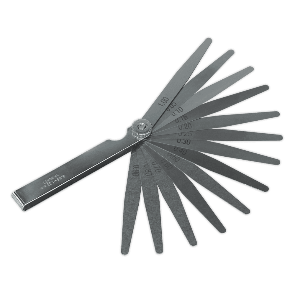 Sealey Feeler Gauge 13 Blade - Metric Model No-S0517
