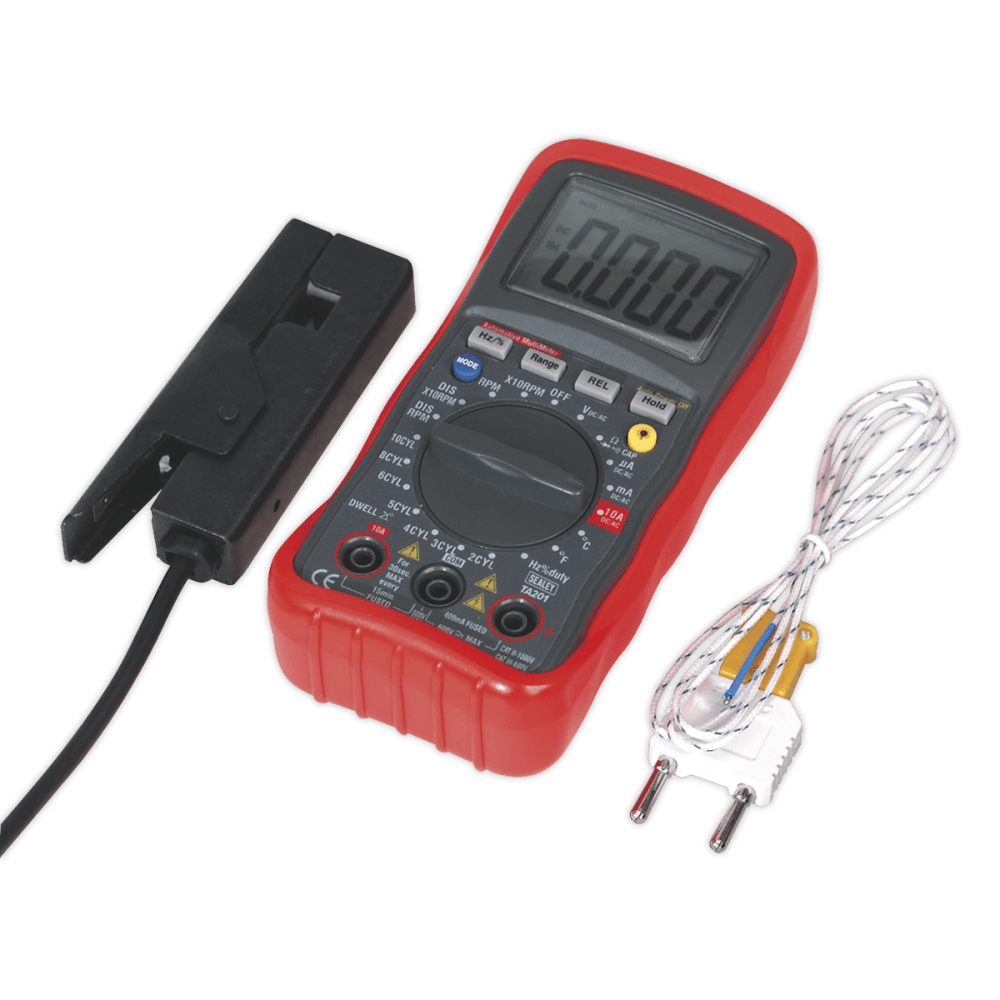 Sealey Digital Automotive Analyser 13 Function with IC Model No-TA201