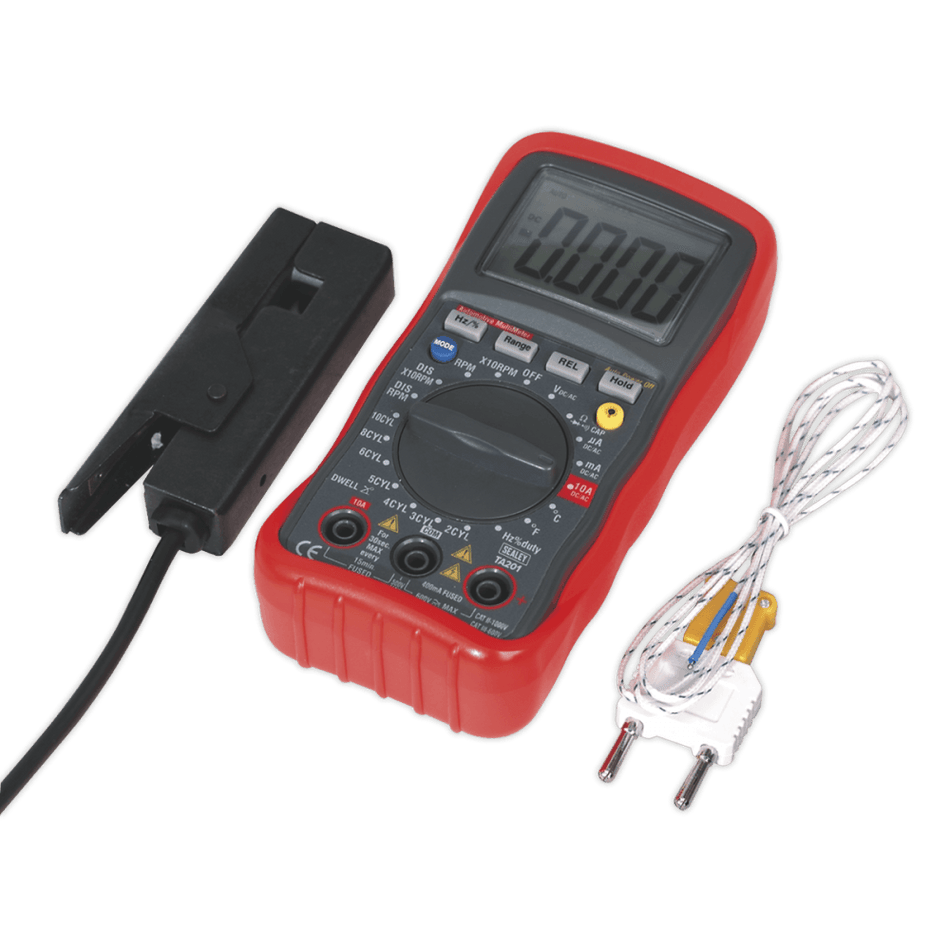 Sealey Digital Automotive Analyser 13 Function with IC Model No-TA201