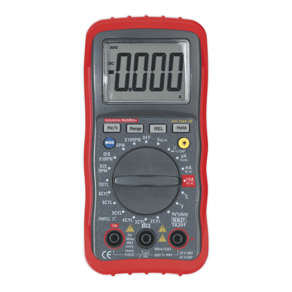 Sealey Digital Automotive Analyser 13 Function with IC Model No-TA201