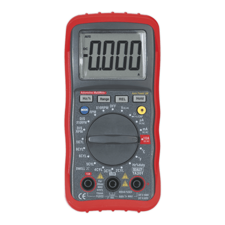 Sealey Digital Automotive Analyser 13 Function with IC Model No-TA201
