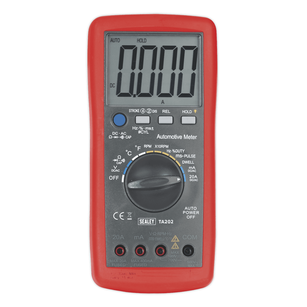 Sealey Digital Automotive Analyser 14 Function with IC Model No-TA202