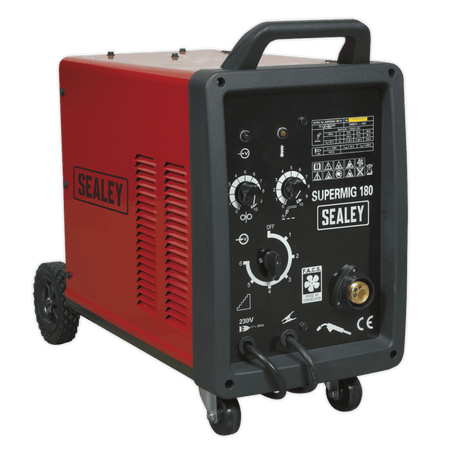 Sealey Professional MIG Welder 180Amp 230V with Binzel Euro Torch Model No-SUPERMIG180