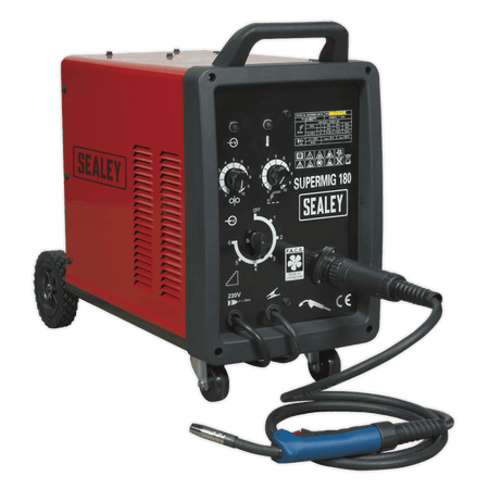 Sealey Professional MIG Welder 180Amp 230V with Binzel Euro Torch Model No-SUPERMIG180