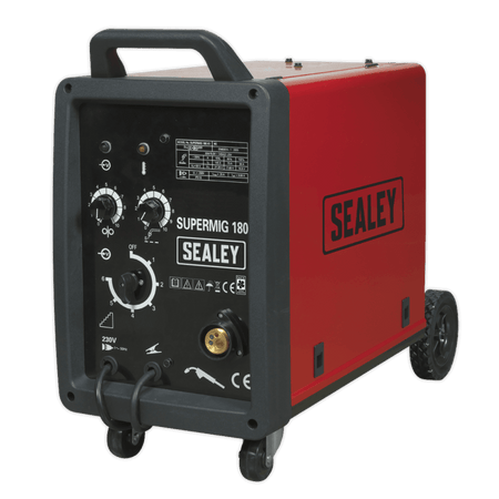 Sealey Professional MIG Welder 180Amp 230V with Binzel Euro Torch Model No-SUPERMIG180