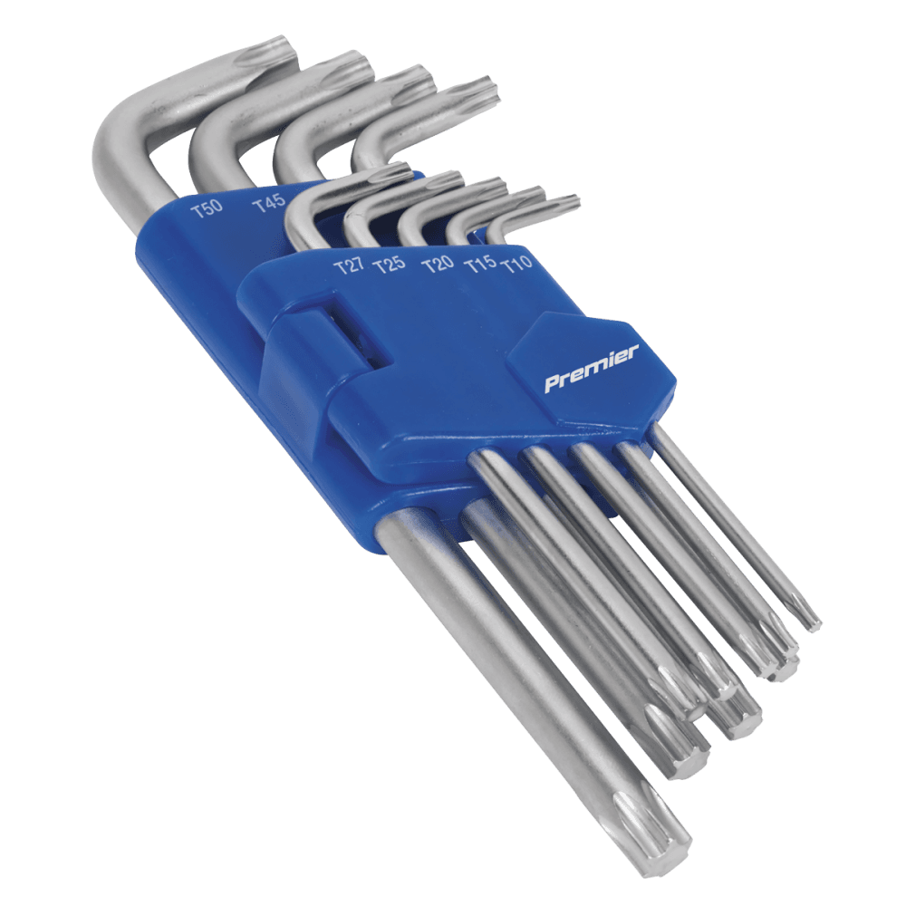 Sealey TRX-Star Key Set 9pc Long Model No-AK7142