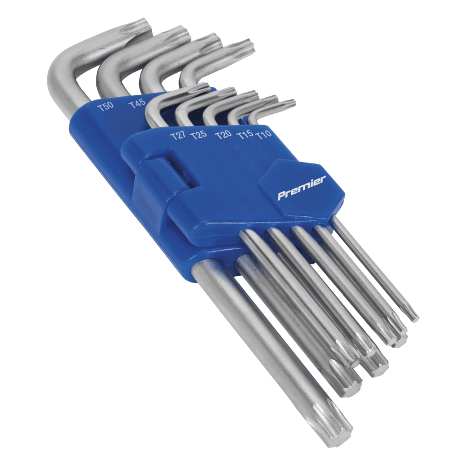 Sealey TRX-Star Key Set 9pc Long Model No-AK7142