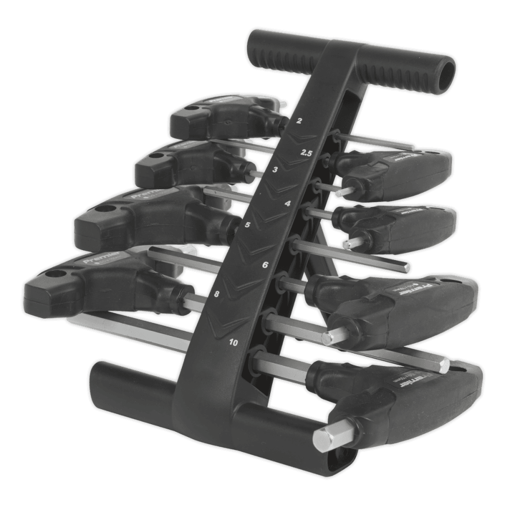 Sealey Hex Key Set 8pc T-Handle Metric Model No-AK7143