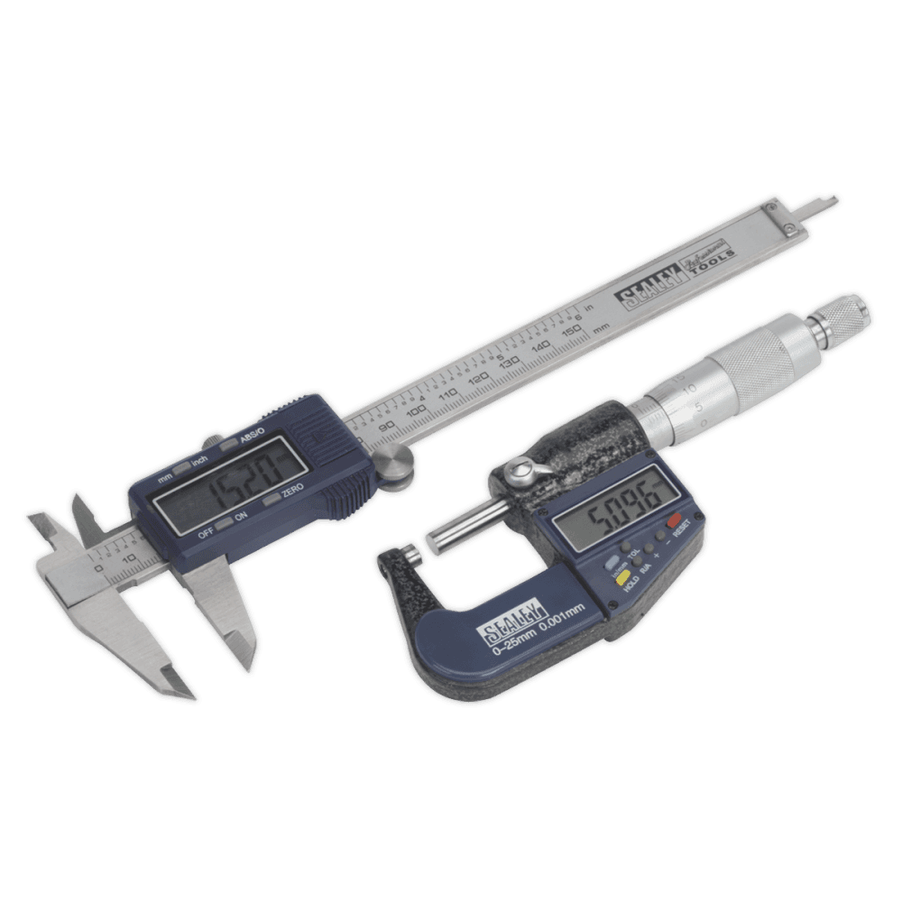 Sealey Digital Measuring Set 2pc Model No-AK9637D