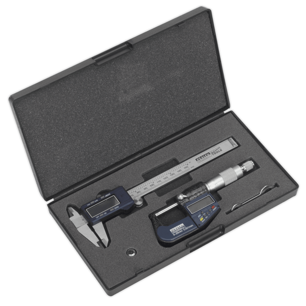 Sealey Digital Measuring Set 2pc Model No-AK9637D