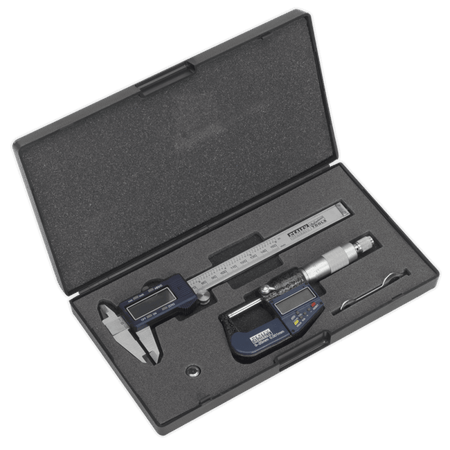 Sealey Digital Measuring Set 2pc Model No-AK9637D