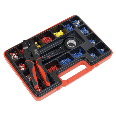 Sealey Ratchet Crimping Tool Kit 552pc Model No-AK386