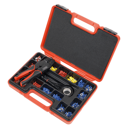Sealey Ratchet Crimping Tool Kit 552pc Model No-AK386