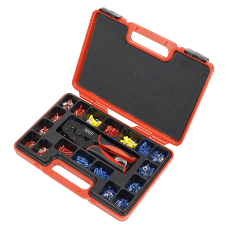 Sealey Ratchet Crimping Tool Kit 552pc Model No-AK386