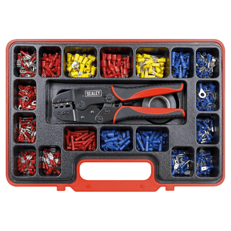 Sealey Ratchet Crimping Tool Kit 552pc Model No-AK386