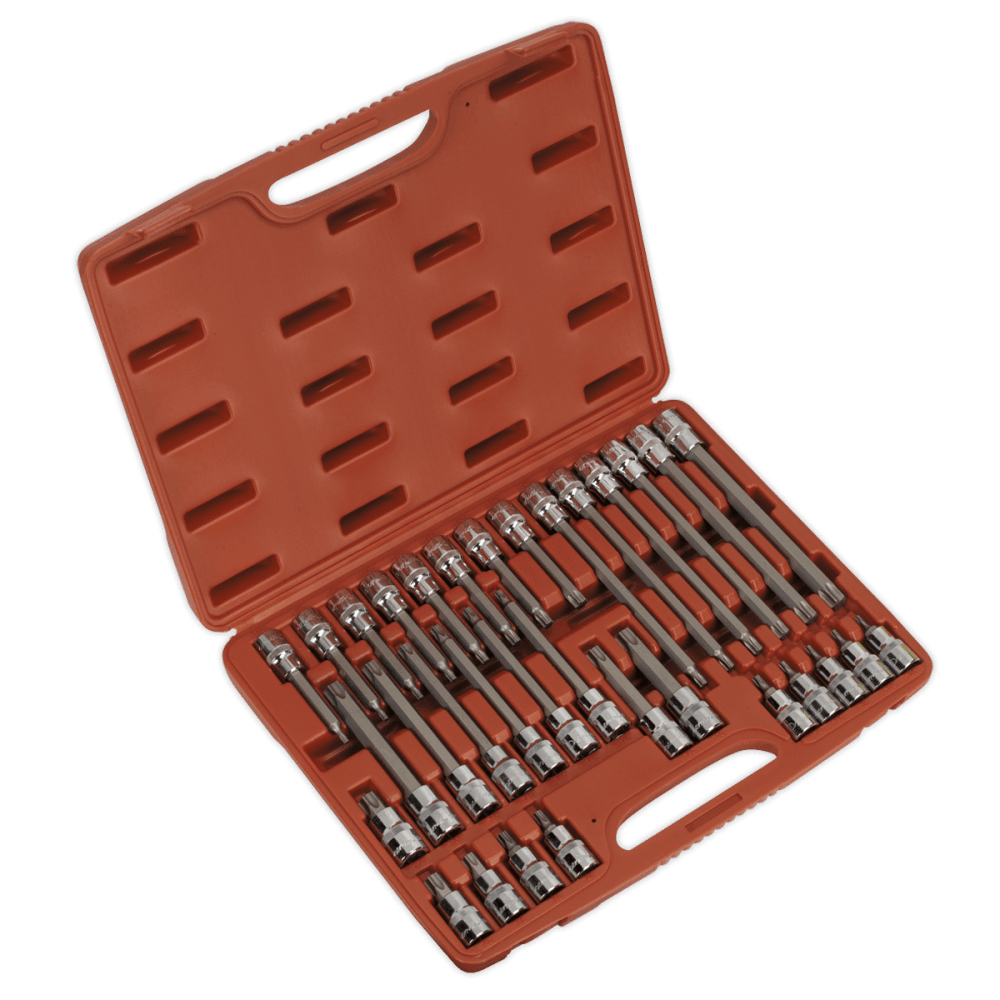 Sealey TRX-Star Socket Bit Set 32pc 1/2"Sq Drive Model No-AK2194