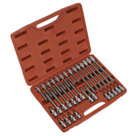 Sealey TRX-Star Socket Bit Set 32pc 1/2"Sq Drive Model No-AK2194