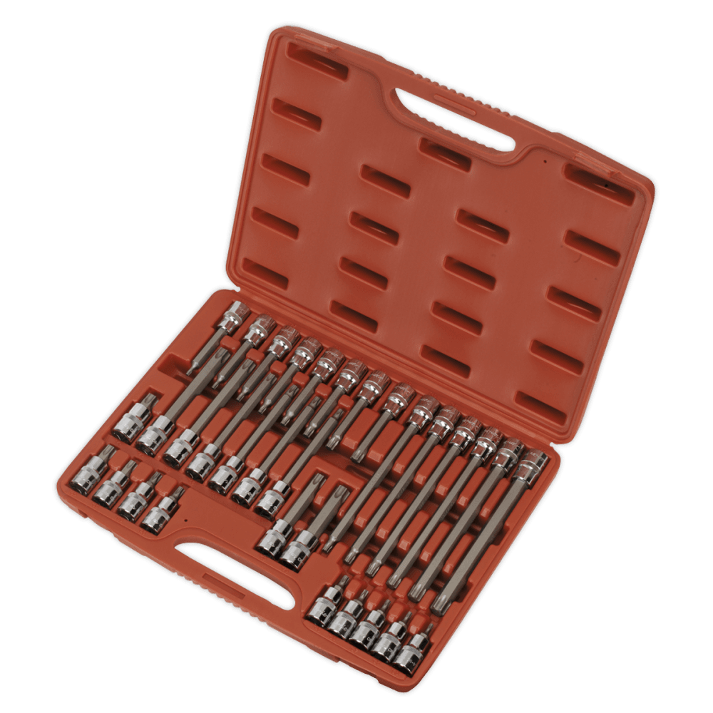 Sealey TRX-Star Socket Bit Set 32pc 1/2"Sq Drive Model No-AK2194