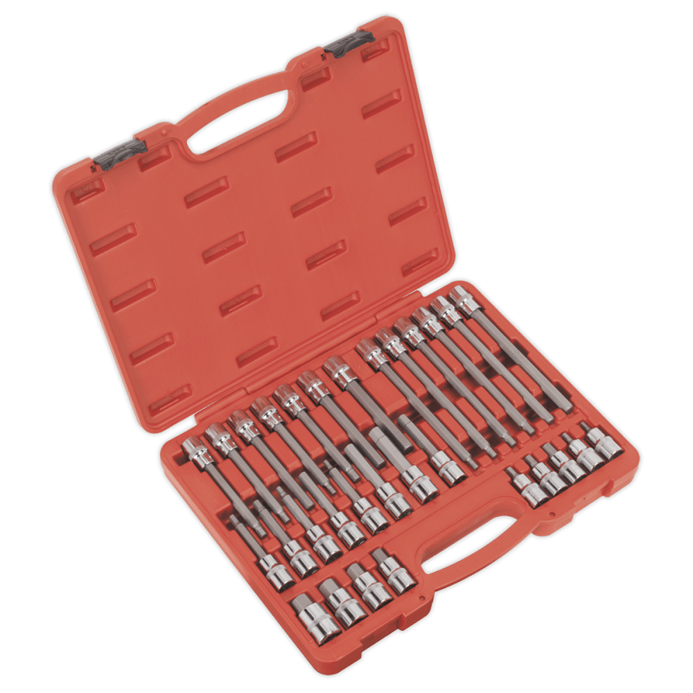 Sealey Hex Socket Bit Set 30pc 1/2"Sq Drive Model No-AK2196