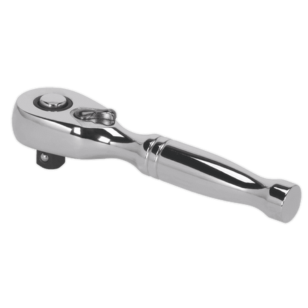 Sealey Stubby Ratchet Wrench 1/4"Sq Drive Pear-Head Flip Reverse Model No-AK660S