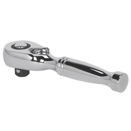 Sealey Stubby Ratchet Wrench 3/8"Sq Drive Pear-Head Flip Reverse Model No-AK661S